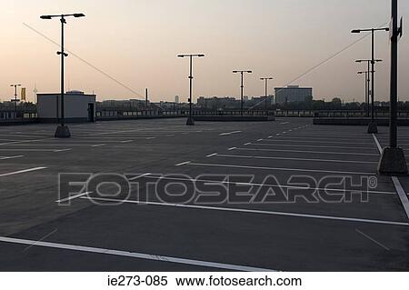 Empty parking lot View Large Photo Image Stock Photography - Empty parking lot. Fotosearch