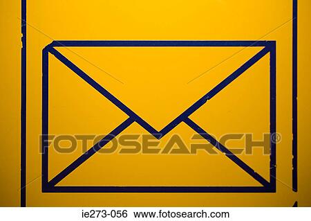 Envelope sign View Large Photo Image Stock Photograph - Envelope sign. Fotosearch