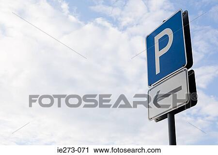 Parking lot sign View Large Photo Image Stock Image - Parking lot sign. Fotosearch