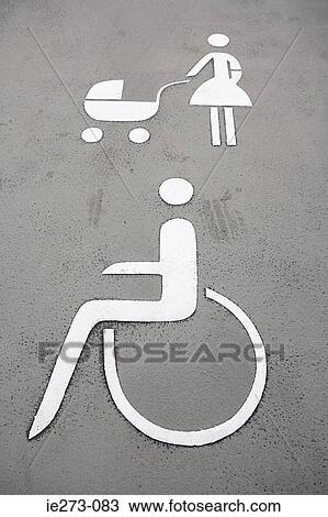 Stock Image - Road markings. Fotosearch