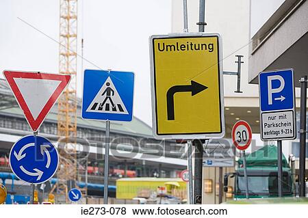 Road signs View Large Photo Image Stock Photo - Road signs. Fotosearch