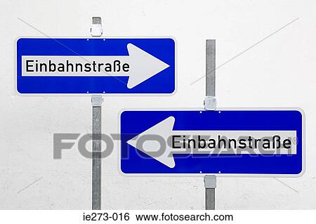 Stock Photograph - Road signs. Fotosearch