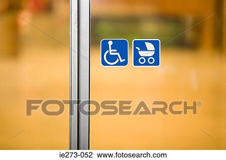 Signs on a door View Large Photo Image Stock Image - Signs on a door. Fotosearch