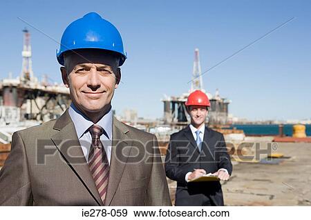 Engineers at harbour View Large Photo Image Stock Photo - Engineers at harbour. Fotosearch