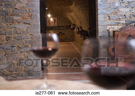 Wine cellar View Large Photo Image Stock Image - Wine cellar. Fotosearch