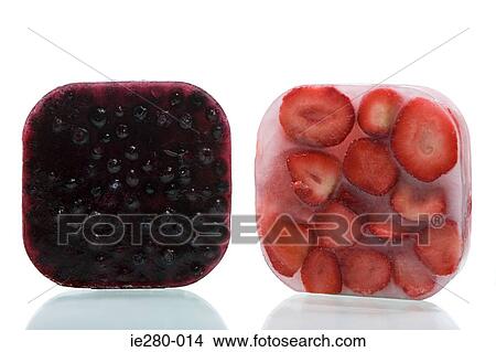 Frozen blackcurrants and strawberries View Large Photo Image Picture - Frozen blackcurrants and strawberries. Fotosearch