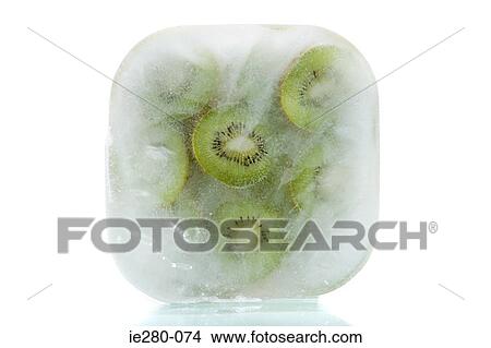 Frozen kiwi fruit View Large Photo Image Picture - Frozen kiwi fruit. Fotosearch