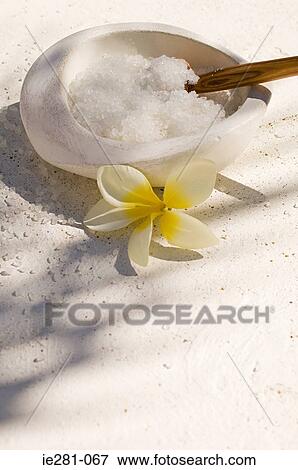 Stock Photo - Body scrub in a bowl. Fotosearch