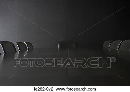 Stock Image - Empty conference room. Fotosearch