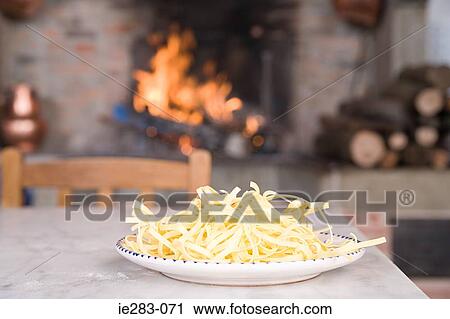 Spaghetti on a plate View Large Photo Image Stock Image - Spaghetti on a plate. Fotosearch