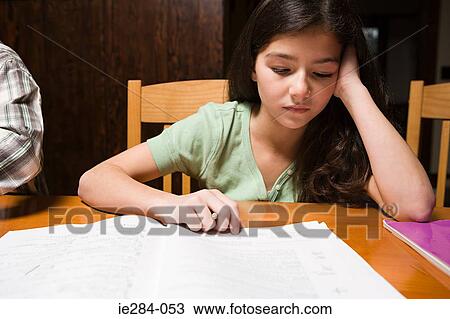 A girl reading  View Large Photo Image Stock Image - A girl reading . Fotosearch