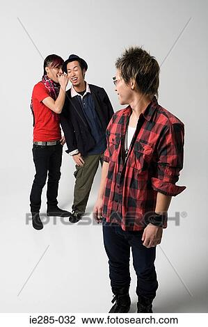 Japanese youths joking around View Large Photo Image Stock Image - Japanese youths joking around. Fotosearch