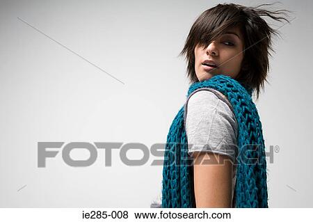 Stylish young japanese woman View Large Photo Image Stock Photo - Stylish young japanese woman. Fotosearch