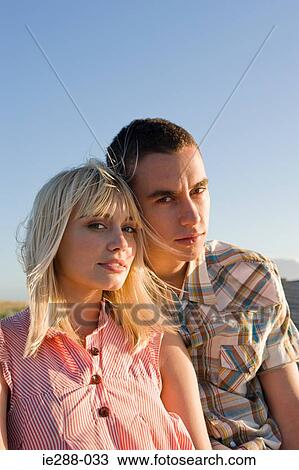 Portrait of a couple View Large Photo Image Stock Image - Portrait of a couple. Fotosearch