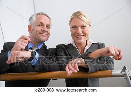 Stock Photo - Colleagues. Fotosearch