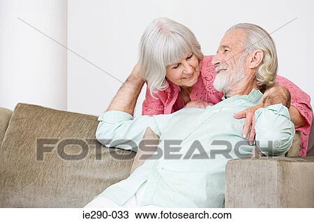 A senior couple View Large Photo Image Stock Image - A senior couple. Fotosearch
