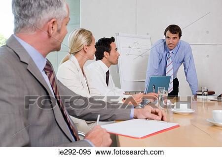 Business meeting View Large Photo Image Stock Photography - Business meeting. Fotosearch