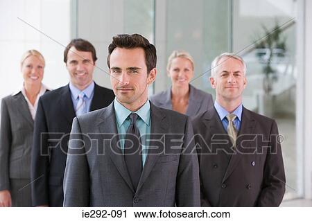 Five business colleagues View Large Photo Image Stock Image - Five business colleagues. Fotosearch