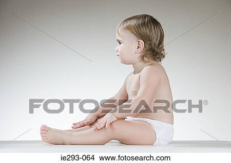Profile of a baby girl View Large Photo Image Picture - Profile of a baby girl. Fotosearch