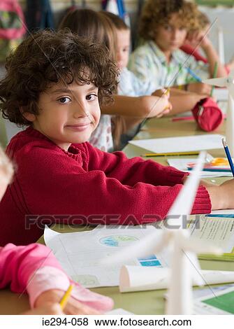Children in classroom View Large Photo Image Stock Photo - Children in classroom. Fotosearch