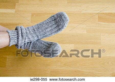 Person wearing socks View Large Photo Image Stock Photography - Person wearing socks. Fotosearch