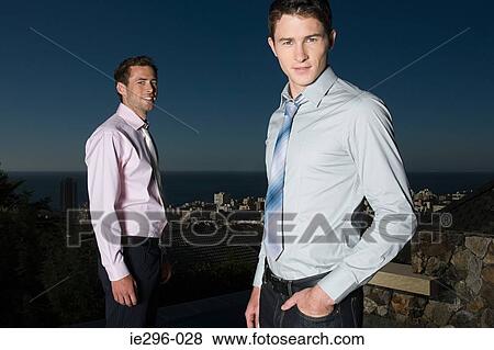 Stylish young men View Large Photo Image Stock Photo - Stylish young men. Fotosearch