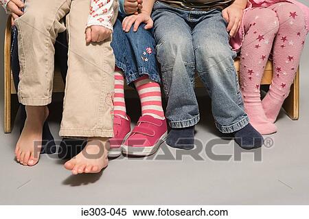 Stock Photography - Childrens legs. Fotosearch