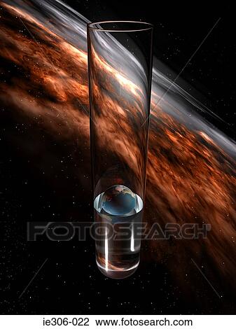 Planet earth in a test tube View Large Photo Image Stock Image - Planet earth in a test tube. Fotosearch