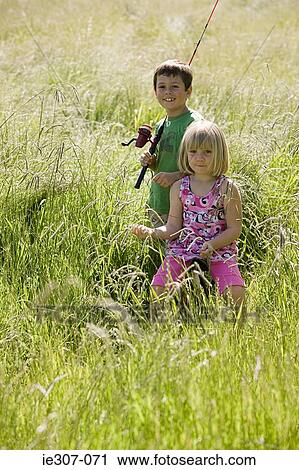 Portrait of a brother and sister View Large Photo Image Stock Image - Portrait of a brother and sister. Fotosearch
