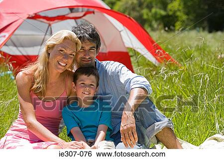 Portrait of a family View Large Photo Image Stock Photograph - Portrait of a family. Fotosearch