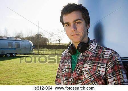 Picture - Portrait of a teenage boy. Fotosearch