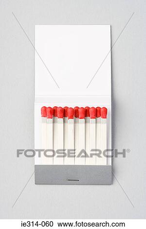 Stock Image - A book of matches. Fotosearch