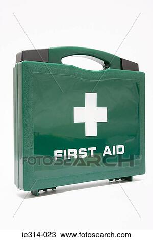 Stock Image - First aid kit. Fotosearch