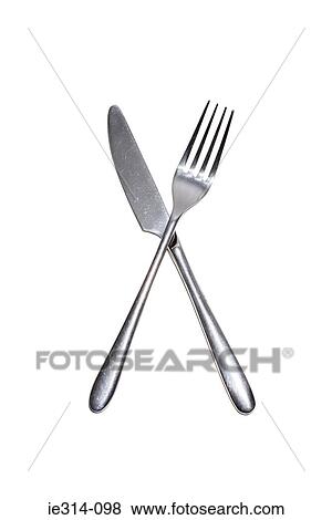 Knife and fork View Large Photo Image Stock Photo - Knife and fork. Fotosearch