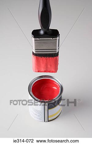 Paint and a pot of paint View Large Photo Image Stock Image - Paint and a pot of paint. Fotosearch