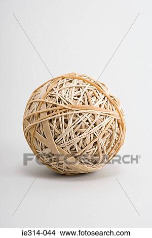 Rubber band ball View Large Photo Image Picture - Rubber band ball. Fotosearch