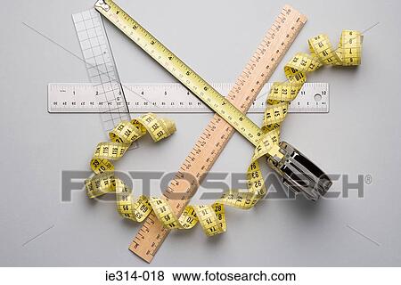Rulers and tape measures View Large Photo Image Stock Photo - Rulers and tape measures. Fotosearch