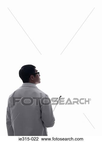 Stock Image - Doctor with clipboard. Fotosearch