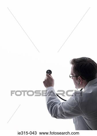 Doctor with stethoscope View Large Photo Image Stock Image - Doctor with stethoscope. Fotosearch