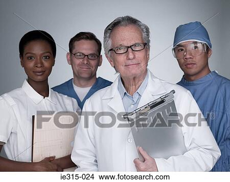 Picture - Doctors and surgeons. Fotosearch