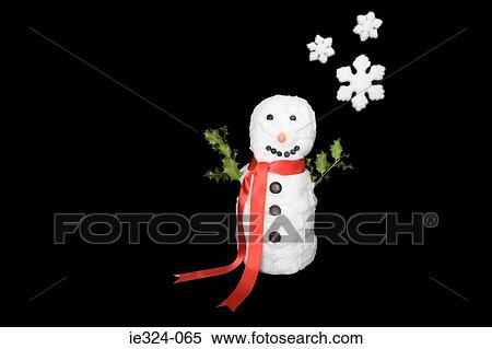 A snowman View Large Photo Image Stock Photography - A snowman. Fotosearch