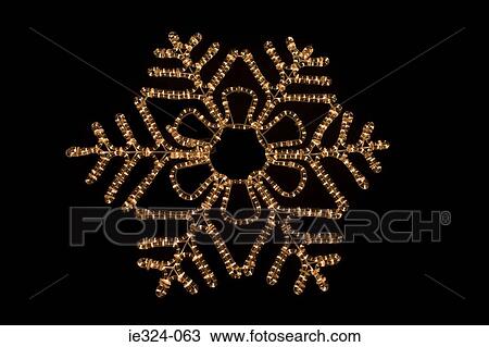 Stock Image - Snowflake decoration. Fotosearch