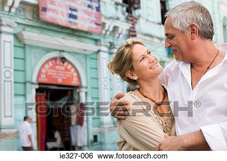 Couple on holiday View Large Photo Image Stock Photograph - Couple on holiday. Fotosearch