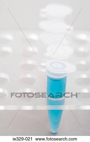 Blue liquid in a plastic test tube View Large Photo Image Stock Image - Blue liquid in a plastic test tube. Fotosearch