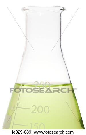 Green liquid in a volumetric flask View Large Photo Image Stock Photo - Green liquid in a volumetric flask. Fotosearch