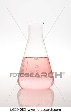 Pink liquid in a volumetric flask View Large Photo Image Stock Image - Pink liquid in a volumetric flask. Fotosearch
