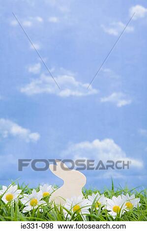 A white rabbit shape View Large Photo Image Stock Photo - A white rabbit shape. Fotosearch