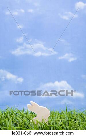 A white rabbit shape View Large Photo Image Stock Photograph - A white rabbit shape. Fotosearch