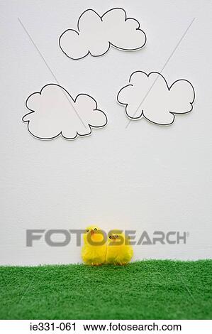 Stock Image - Two chicks. Fotosearch