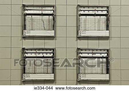 Indicators in a power station View Large Photo Image Picture - Indicators in a power station. Fotosearch
